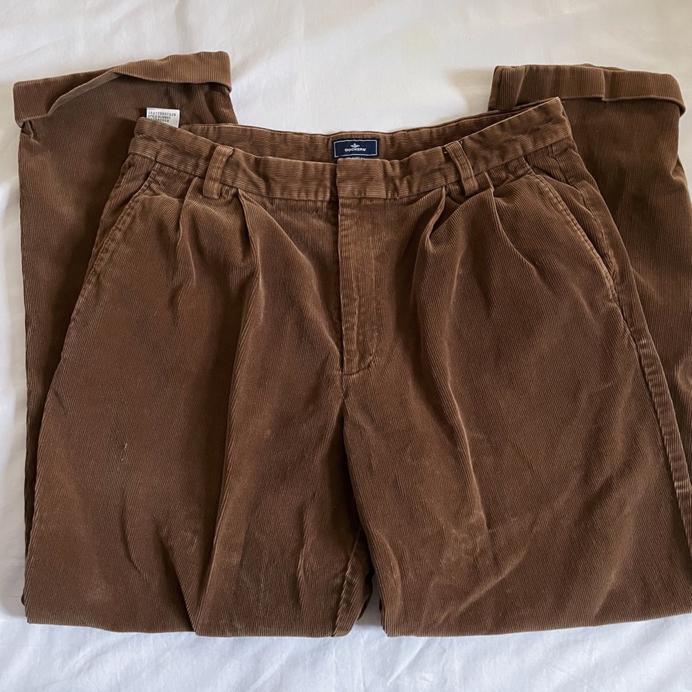 Dockers relaxed fit corduroy pants